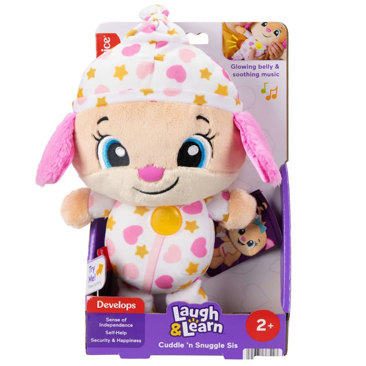 Εικόνα της Fisher Price Εκπαιδευτικό σκυλάκι αγκαλίας - Ροζ JMM45