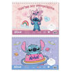 Μπλοκ ζωγραφικής Diakakis Lilo & Stitch 23x33cm με αυτοκόλλητα 5205698816970