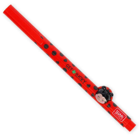 Εικόνα της Στυλό Legami Gel Lovely Friends Ladybug red 0.5mm CPP0027