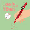 Εικόνα της Στυλό Legami Gel Lovely Friends Ladybug red 0.5mm CPP0027