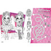 Εικόνα της Coloring Book με αυτοκόλλητα Ideyka -  LOL OMG Queens