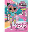 Εικόνα της Coloring Book με αυτοκόλλητα Ideyka -  Lol Tweens Skate Dance 2