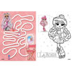 Εικόνα της Coloring Book με αυτοκόλλητα Ideyka -  LOL OMG Fashion Show 2