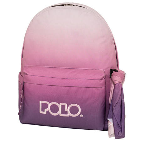 Τσάντα πλάτης Polo Original Scarf με χρωματική διαβάθμιση από ροζ σε μωβ