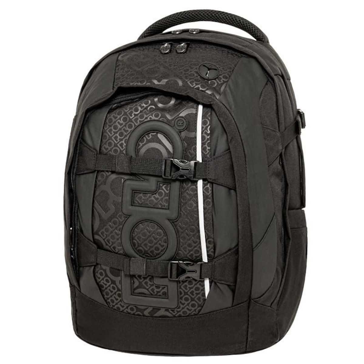 Εργονομική τσάντα Polo Cryptic Black 23lt για laptop 15.6 με ενισχυμένη πλάτη και