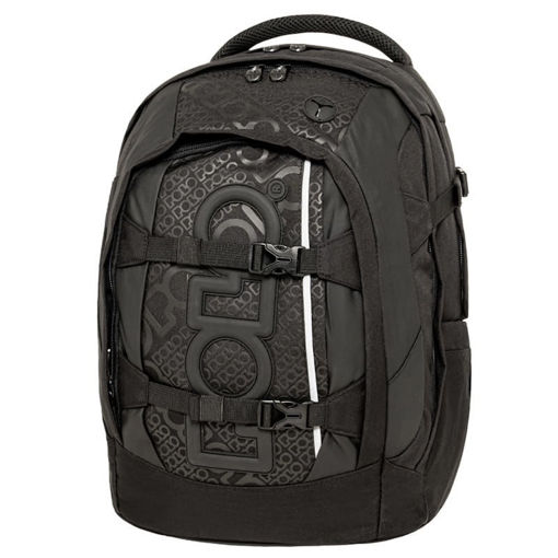 Εργονομική τσάντα Polo Cryptic Black 23lt για laptop 15.6 με ενισχυμένη πλάτη και