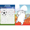 Εικόνα της Coloring Book με αυτοκόλλητα Ideyka - Capybara Sports