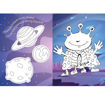 Εικόνα της Coloring Book με αυτοκόλλητα Ideyka - Astonaut