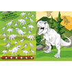 Εικόνα της Coloring Book με αυτοκόλλητα Ideyka - Dinosaur