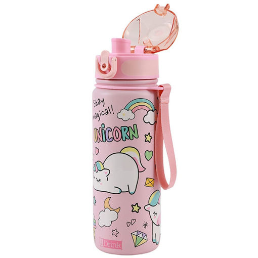 Εικόνα της Θερμός ανοξείδωτος iDrink Unicorn 595ml ID0559