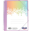 Εικόνα της Σουπλ σπιράλ Skag Α4 20 ζελατίνες pastel 6 χρωμάτων 296663