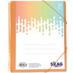 Εικόνα της Σουπλ σπιράλ Skag Α4 30 ζελατίνες pastel 6 χρωμάτων 296670