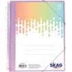 Εικόνα της Σουπλ σπιράλ Skag Α4 30 ζελατίνες pastel 6 χρωμάτων 296670