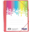 Εικόνα της Σουπλ σπιράλ Skag Α4 20 ζελατίνες neon 6 χρωμάτων 300599