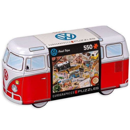 Puzzle Eurographics VW Road Trips 550 τεμαχίων σε μεταλλικό κουτί και 0628136655767