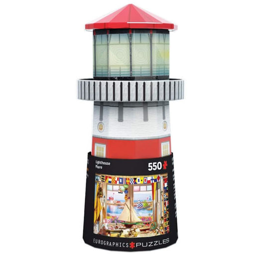 Puzzle Eurographics Lighthouse 550 τεμαχίων σε μεταλλικό κουτί και 0628136659956