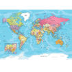 Εικόνα της Puzzle Eurographics 550τμχ Map of the World Μεταλλική Συσκευασία 8551-5863