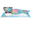 Εικόνα της Puzzle Eurographics 550τμχ Map of the World Μεταλλική Συσκευασία 8551-5863