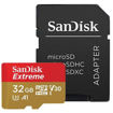 Εικόνα της Sandisk Memory 32GB Extreme microSDHC U3 V30 A1 UHS-I with Adapter SDSQXAF-032G-GN6MA