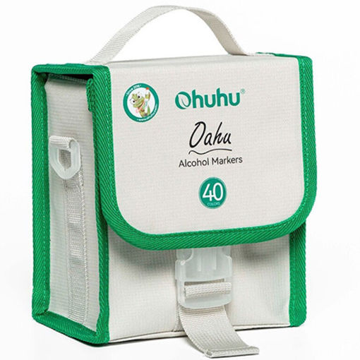 Εικόνα της Μαρκαδόροι Ohuhu Ακρυλικοί 40τεμ. Fine & Chisel 80404-99