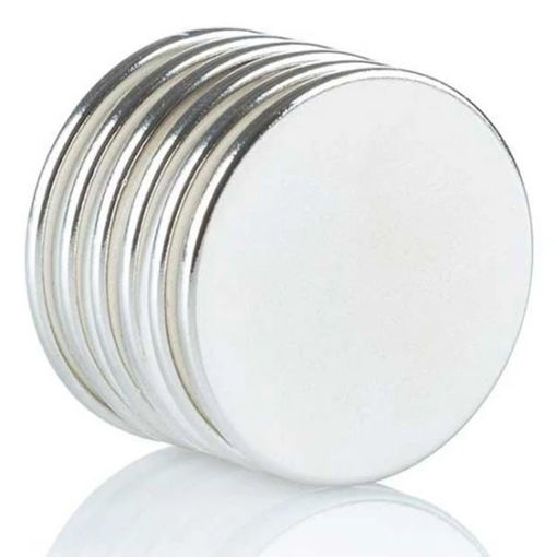 Εικόνα της Μαγνήτες στρογγυλοί Νεοδυμίου Extra Strong 15mm 6τεμ. MA280500