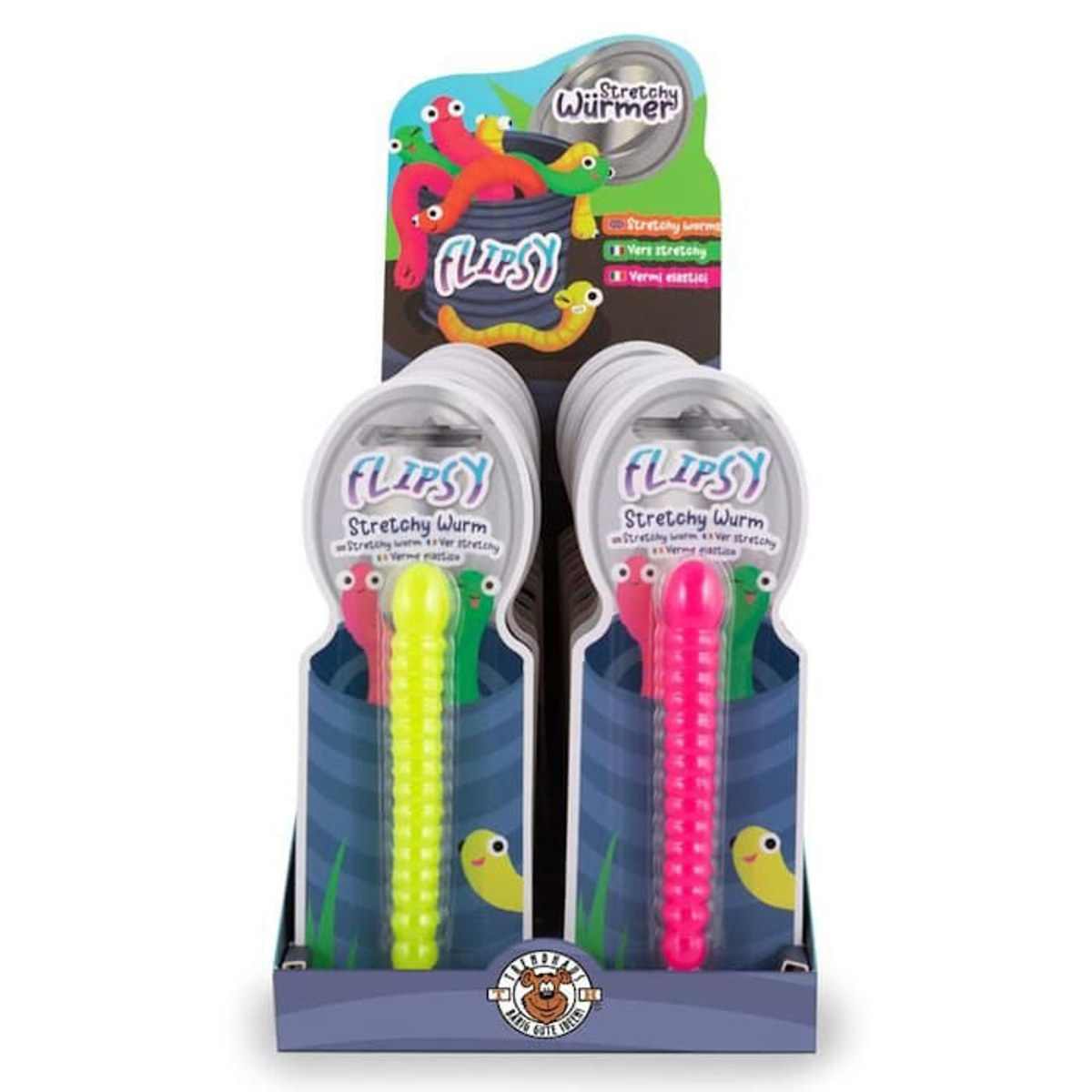 Εικόνα της Ράβδοι Trend flipsy stretcy worm 70cm. 959348 Ass.