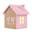 Εικόνα της Ρολόι I-Total Alarm House Pink 11x10x11cm. XL2993