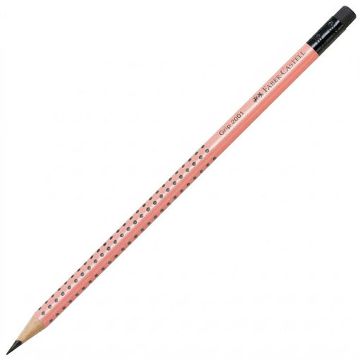 Εικόνα της Μολύβι Faber Castell Grip 2001 με γόμα Coral ΗΒ 180445