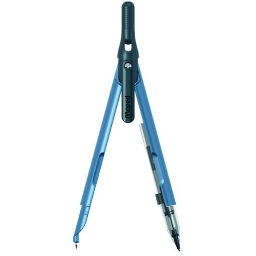 Εικόνα της Διαβήτης μεταλλικός λεπτός με μύτη Display Duo Compass + Pen Maped 198701 διάφορα χρώματα