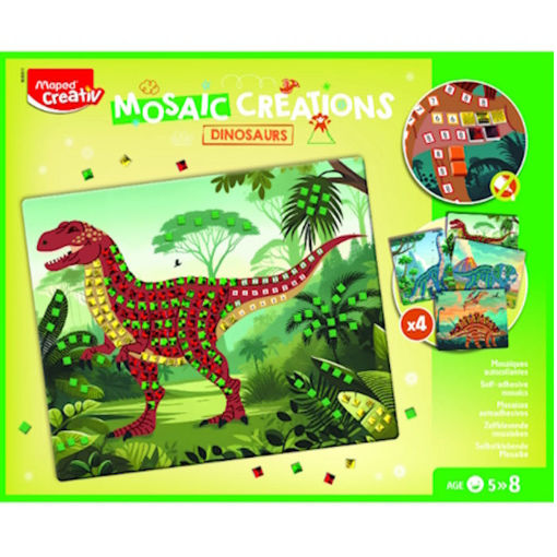 Εικόνα της Σετ Χειροτεχνίας Maped Mosaic Dinosaur 906911