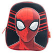 Τσάντα νηπίου Must με τρισδιάστατο Spiderman σε κόκκινο και μπλε χρώμα.