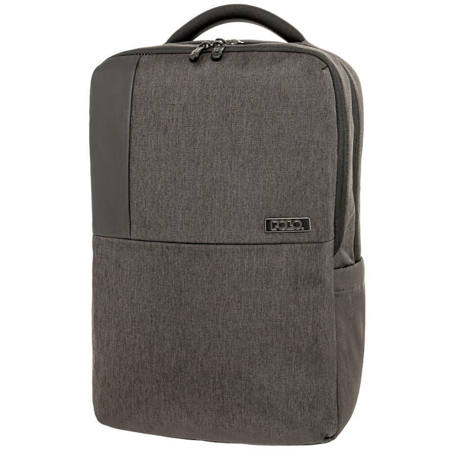 Τσάντα Polo Charcoal Ανθρακί Σακίδιο Πλάτης με Θήκη Laptop 5201927152543.