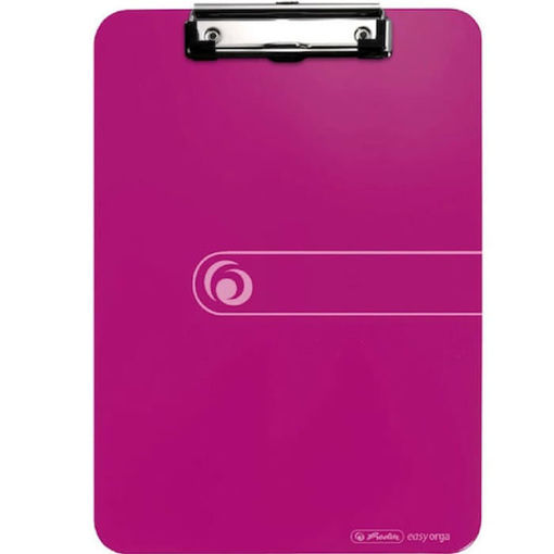 Εικόνα της Ντοσιέ πιάστρα Α4 μονή φούξια Herlitz 1226404