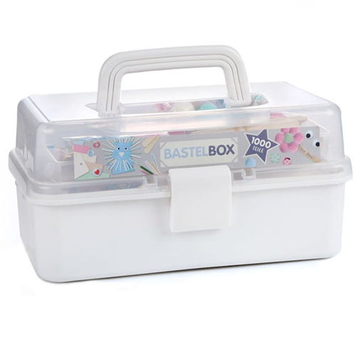 Εικόνα της Βαλιτσάκι Χειροτεχνίας 1000τεμ. Lulubag Bastel box in tool case 25x15x14cm