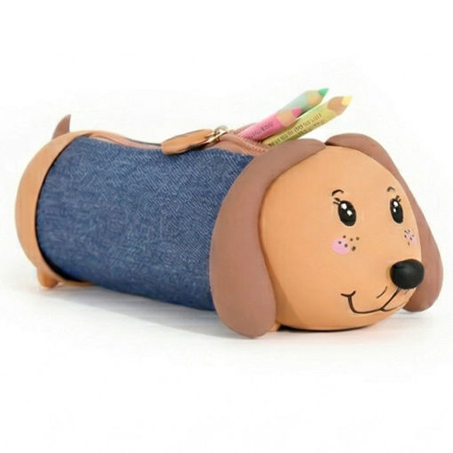 Εικόνα της Κασετίνα Lulubug Fritzi the Dachsund Denim 26502