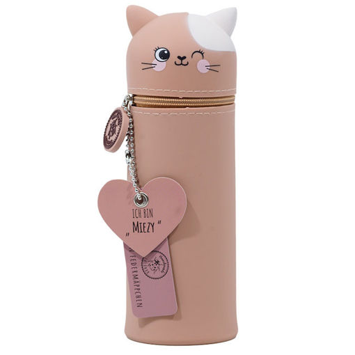 Εικόνα της Κασετίνα - Μολυβοθήκη Lulubug Σιλικόνης Cat Miezy 25301