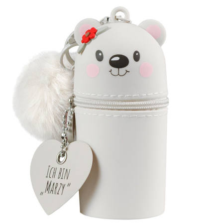 Εικόνα της Πορτοφόλι για κέρματα Lulubug Mini Silicone Charm ''Marzy"' με μπρελοκ 24302