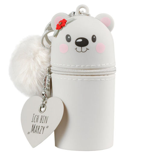 Εικόνα της Πορτοφόλι για κέρματα Lulubug Mini Silicone Charm ''Marzy"' με μπρελοκ 24302