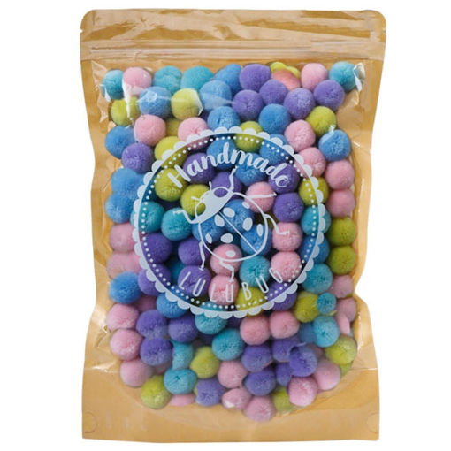 Εικόνα της Μπάλες pompons Lulubug ''Unicorn" Cashmere look 200τεμ. 20022