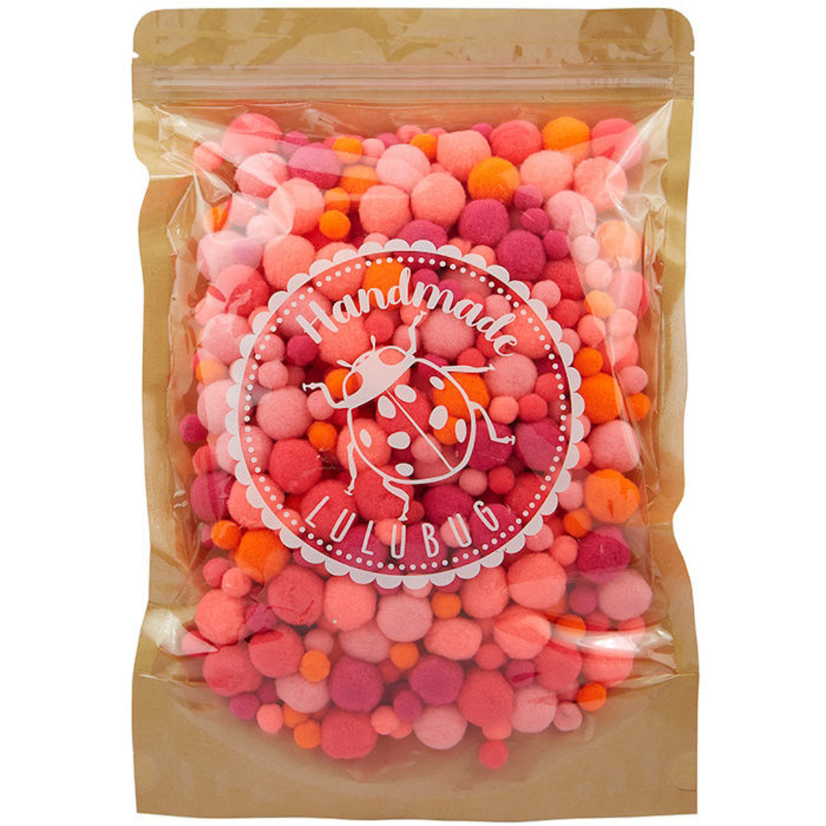 Εικόνα της Μπάλες pompons Lulubug ''Neon" Felt look 500τεμ. 20016