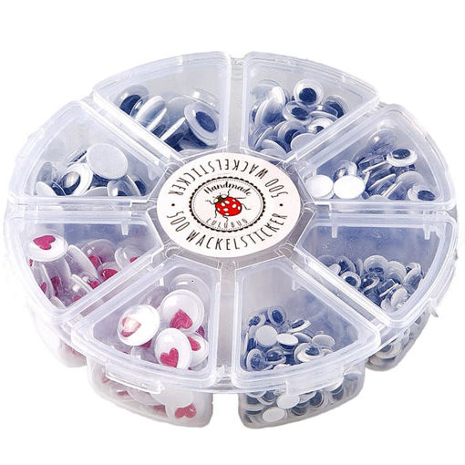 Εικόνα της Σετ Ματάκια / Καρδιές Lulubug 500τεμ. Ass. 20006