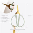 Εικόνα της Ψαλίδι Sage Lulubug Scissors Craft Retro look 8.5cm 15304