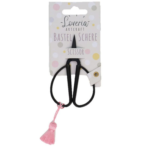 Εικόνα της Ψαλίδι Black Lulubug Scissors Craft Retro look 8.5cm 15303