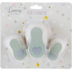 Εικόνα της Περφορατέρ σχεδίων Lulubug 3 different sizes ''Καρδιά'' 15006
