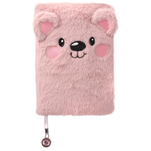 Εικόνα της Plush Notebook Dotted Lulubug Bear Marcy 14x21 24612