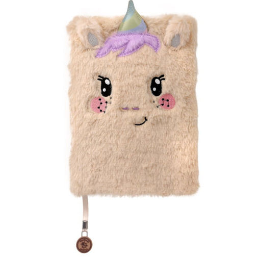 Εικόνα της Plush Notebook Dotted Lulubug Unicorn Fairy 14x21 24614