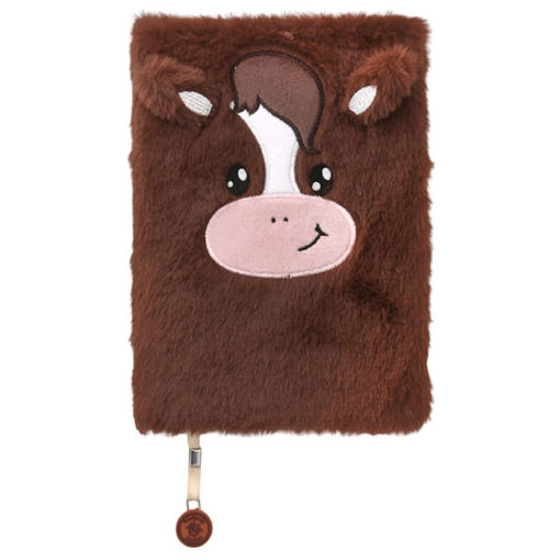 Εικόνα της Plush Notebook Dotted Lulubug Horse Nelly 14x21 24615