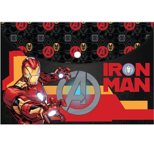 Εικόνα της Ντοσιέ κουμπί Diakakis Α4 Avengers Iron Man 000506301