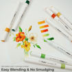 Εικόνα της Μαρκαδόροι Ohuhu Water-based Coloring Markers Dual 64τεμ. Brush & Chisel 80600-56
