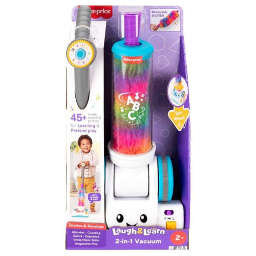 Εικόνα της Fisher Price Laugh & Learn Εκπαιδευτική Ηλεκτρική Σκούπα JMM35